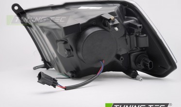 Диодные передний фары Dodge RAM 2009-2018 оптика тюнинг фото
