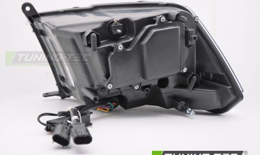 Лінзовані передні фари Dodge RAM 2009-2018 оптика діодна фото