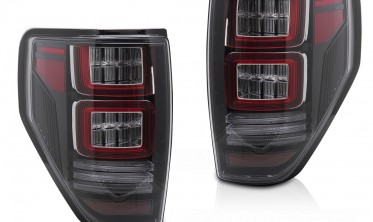 Тюнинговые задние фонари (стопы) Ford F150 MK12 оптика диодная фото