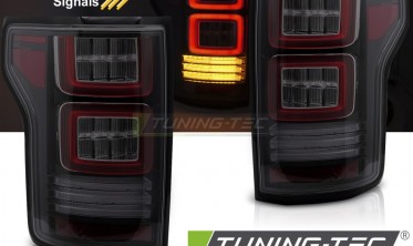 Тоновані лед ліхтарі задні Ford F150 MK13 оптика тюнінгова фото