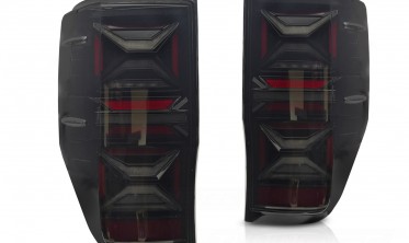 Тюнинговые задние фонари Ford Ranger 11-18 стопы диодные тонированные фото