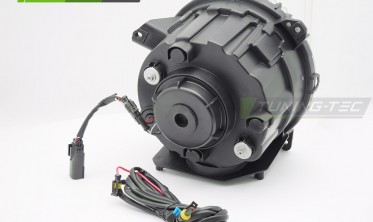 Черные led фары передние Jeep Wrangler JL 18-23 фото