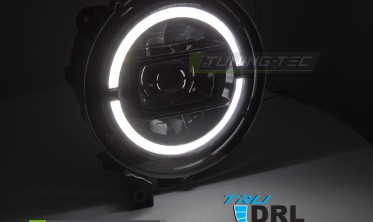 Диодные тюнинг фары передние Jeep Wrangler JL 18-23 фото