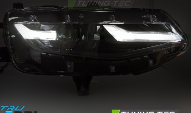 Фары full led передние Chevrolet Camaro 2019-2023 черная тюнинг оптика фото