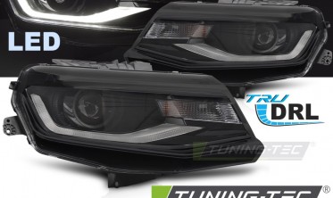 Діодні тюнінг фари Chevrolet Camaro 2016-2018 оптика передня фото