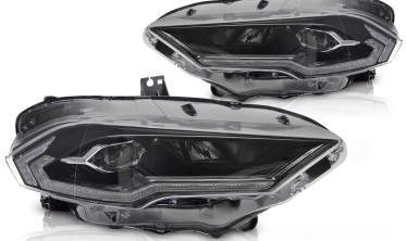 Діодні передні фари Ford Mustang 2018-2021 з функцією welcome lights фото