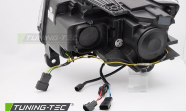 Тюнинговые фары передние Jeep Grand Cherokee WK2 14-21 оптика с диодами фото