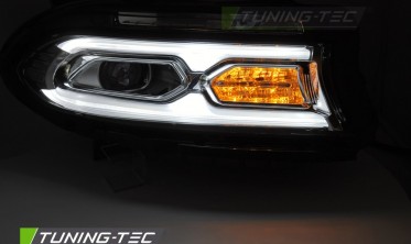 Передние диодные фары Dodge Charger 14-23 оптика full led фото
