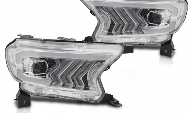 Фари передні full led Ford Ranger 16-22 оптика тюнінгова фото