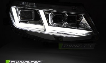 Диодные передние фары Chevrolet Camaro 16-18 оптика full led фото