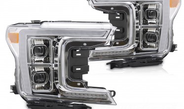 Передні фари Ford F150 MK13 2017-2020 тюнінг оптика full led фото