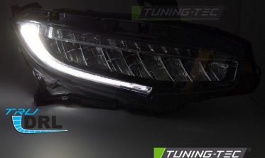 Передние фары full led Honda Civic MK10 тюнинг оптика диодная фото