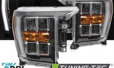 Лед фари передні Ford F150 MK14 2020-2023 тюнінг оптика з DRL фото