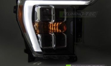 Лед фари передні Ford F150 MK14 2020-2023 тюнінг оптика з DRL фото