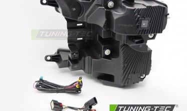 Черные лед фары передние Ford F150 MK13 2017-2020 оптика тюнинговая фото
