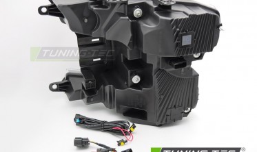 Led фары передние Ford F150 MK13 2017-2020 черная тюнинг оптика фото