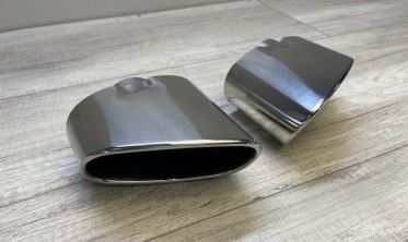 Насадки глушителей BMW X5 E70 фото