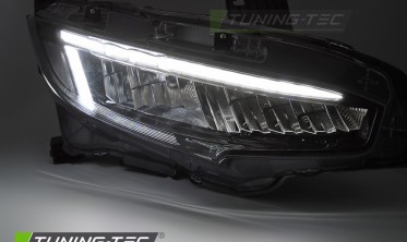 Диодные фары передние Honda Civic X MK10 с функцией welcome lights фото