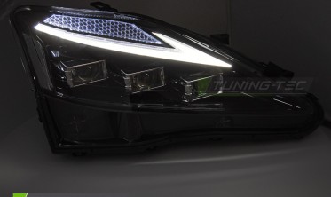 Диодные фары передние Lexus IS 2006-2013 с функцией welcome lights фото