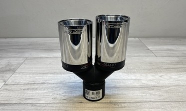 Подвійна насадка глушника Buzzer ZZ2x89R права фото