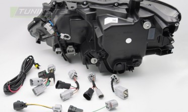 Діодні фари передні Lexus RX 2012-2015 тюнінг оптика фото