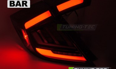 Задні лед ліхтарі Honda Civic MK10 X темні тюнінгові стопи фото