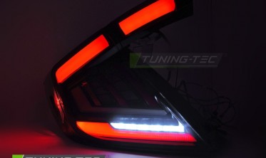 Задні лед ліхтарі Honda Civic MK10 X темні тюнінгові стопи фото