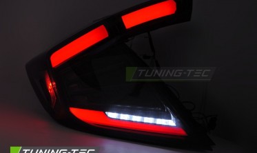 Тюнінгові ліхтарі задні Honda Civic MK10 X стопи чорні діодні фото