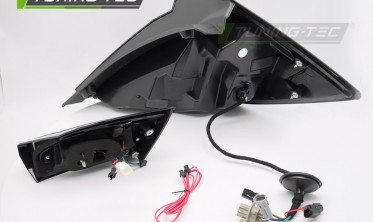 Тюнінгові ліхтарі задні Honda Civic MK10 X стопи чорні діодні фото