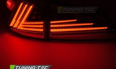 Задні лед ліхтарі Lexus IS 06-13 темні тюнінгові стопи фото
