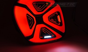 Тюнінгові ліхтарі задні Smart Fortwo 14-19 стопи темні діодні фото