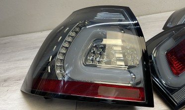 LED BAR тоновані ліхтарі задні з діодами VW Golf 5 фото