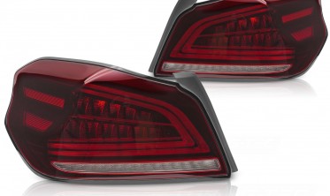Тюнинг фонари задние Subaru WRX 14-21 стопы full led фото