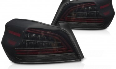 Тонированные фонари задние Subaru WRX 14-21 диодные стопы фото