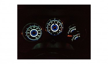 Тюнинг накладки на шкалы приборов Toyota Supra вар. 1 фото