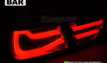 Темні діодні ліхтарі задні BMW 3 sedan E90 LCI 2009-2011 led bar фото