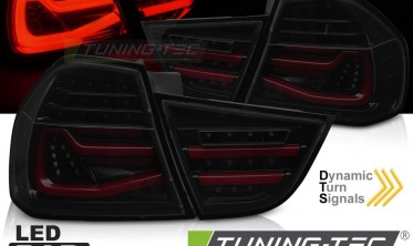 Ліхтарі задні full led BMW 3 sedan E90 LCI 2009-2011 black smoke фото
