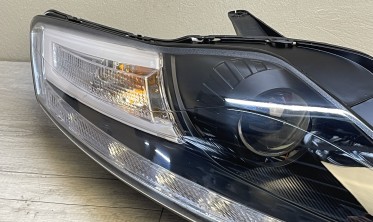 Чорні фари передні Ford Mondeo 4 (2007-2010) з Led поворотами фото