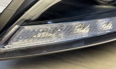 Чорні фари передні Ford Mondeo 4 (2007-2010) з Led поворотами фото