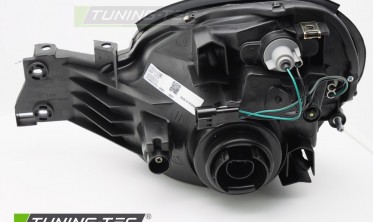 Передні фари галогенові Subaru Impreza MK2 GD 2000-2003 чорні фото