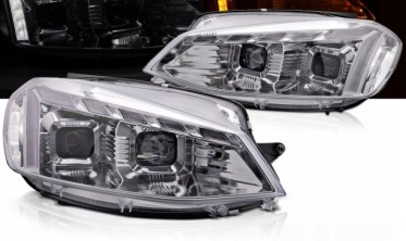Передні тюнінг фари VW Golf 7 2017-2019 оптика з діодами фото