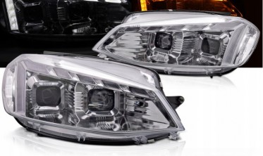 Передние фары VW Golf 7 2017-2019 тюнинг оптика full led фото