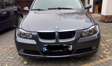 Фары передние тюнинговые BMW E90, E91 с кольцами 05-08  фото