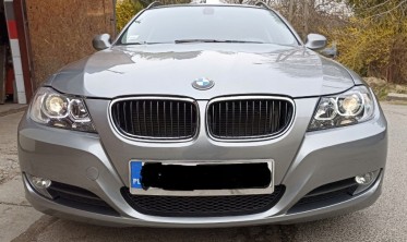 Фары передние BMW E90, E91 с Led кольцами Angel eyes фото