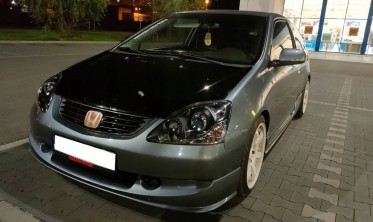 Передні тюнінгові фари HONDA CIVIC VII фото