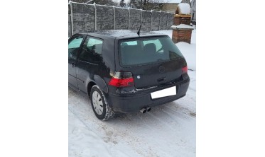 Тюнинговые фонари задние VW Golf 4 красно-тонированные фото