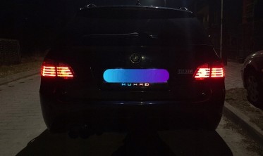 Задні ліхтарі з діодними поворотами BMW 5 E61 фото