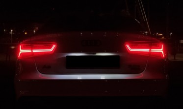 Тюнинговые фонари задние AUDI A6 С7 с динамическими поворотами фото