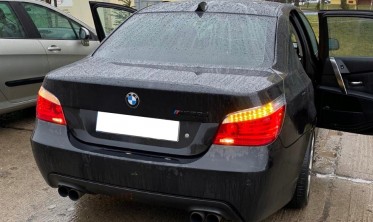 Тюнінгові лед ліхтарі задні BMW 5 седан E60 фото