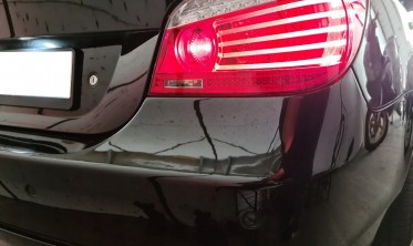 Тюнінгові лед ліхтарі задні BMW 5 седан E60 фото